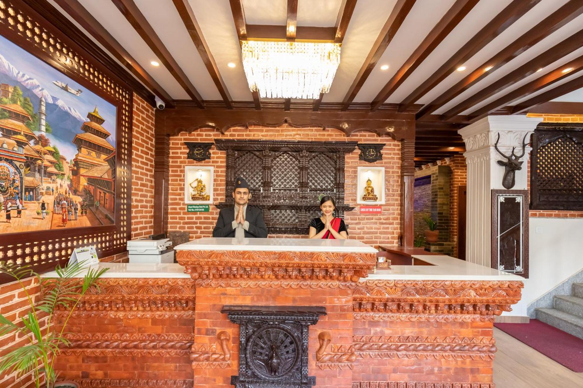 Airport Himalaya Boutique Hotel Kathmandu Exteriör bild